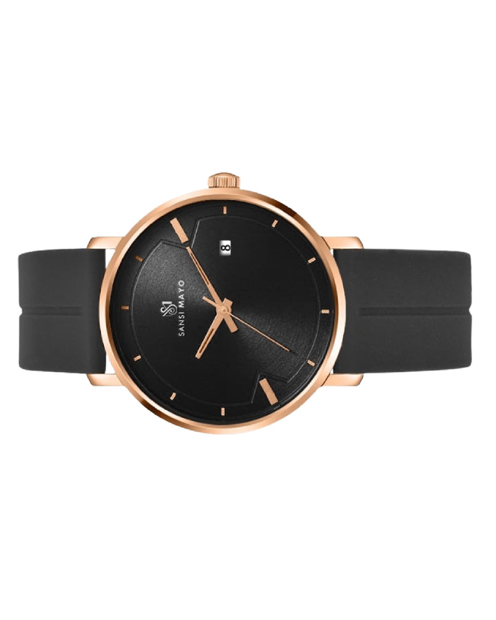 Jet Black Magnetic Lock Analog
