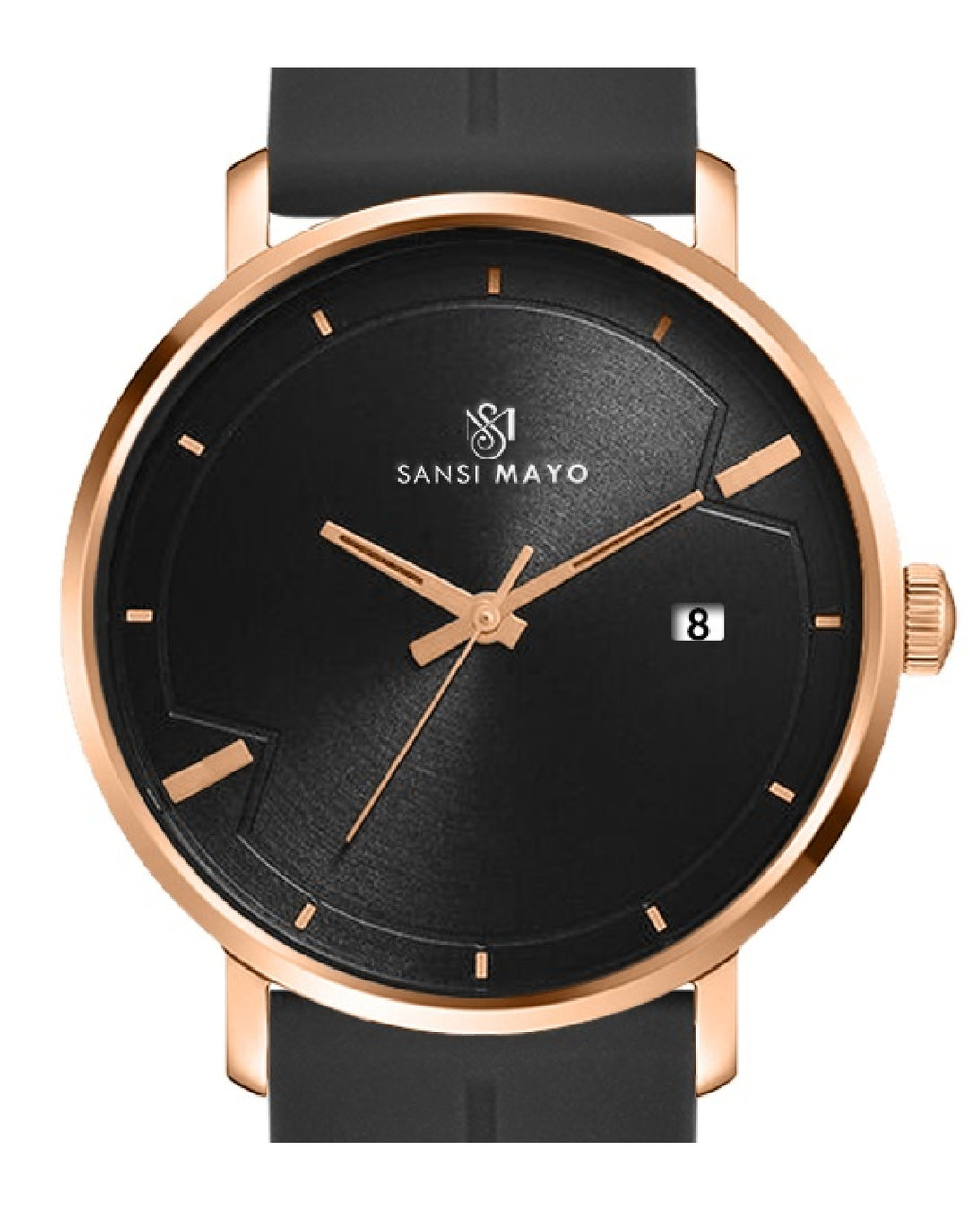 Jet Black Magnetic Lock Analog