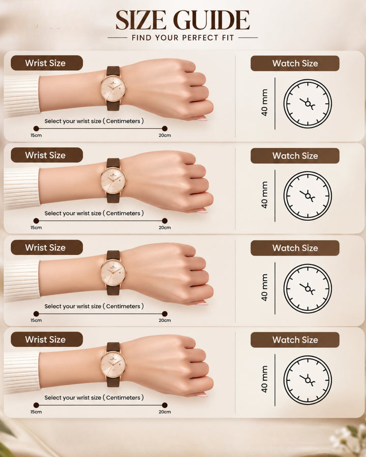 Luxe Gold Magnetic Lock Analog
