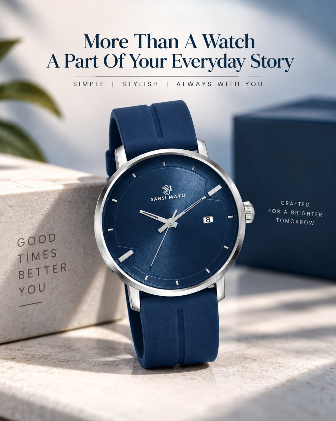 Royal Blue Magnetic Lock Analog
