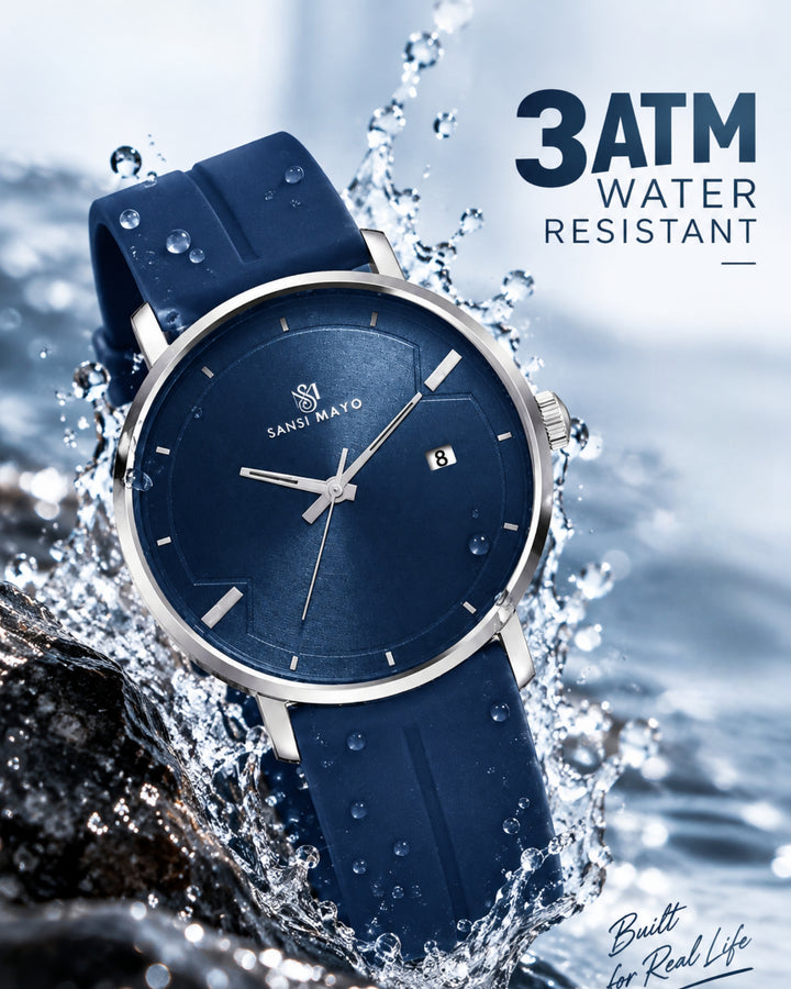 Royal Blue Magnetic Lock Analog
