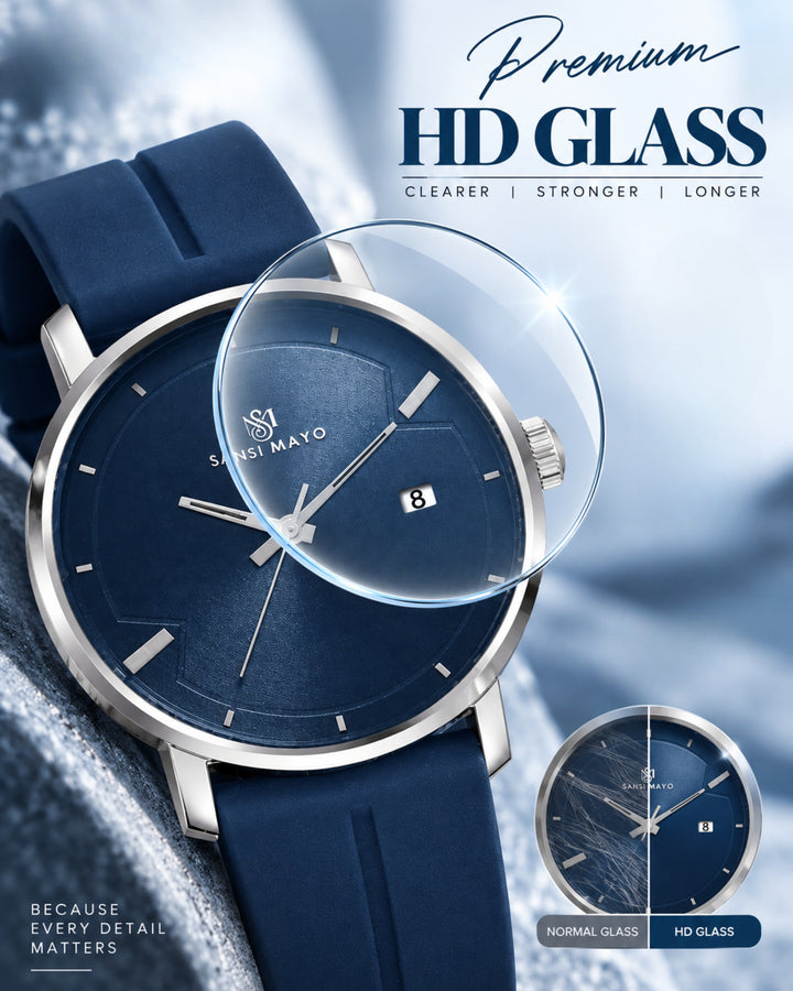 Royal Blue Magnetic Lock Analog