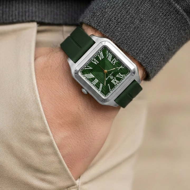 Forest Green Square Magnetic Analog