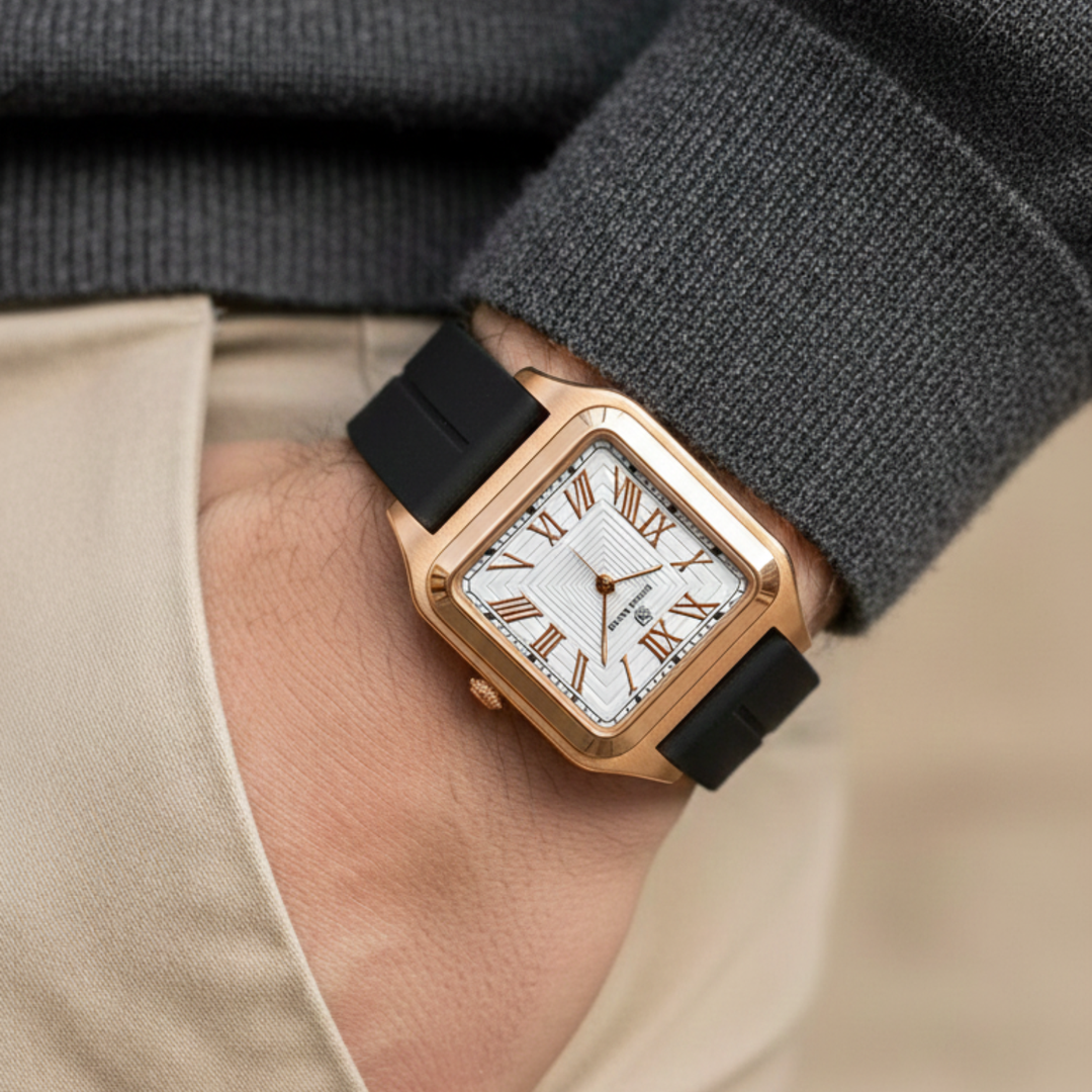 Frost White Square Magnetic Analog