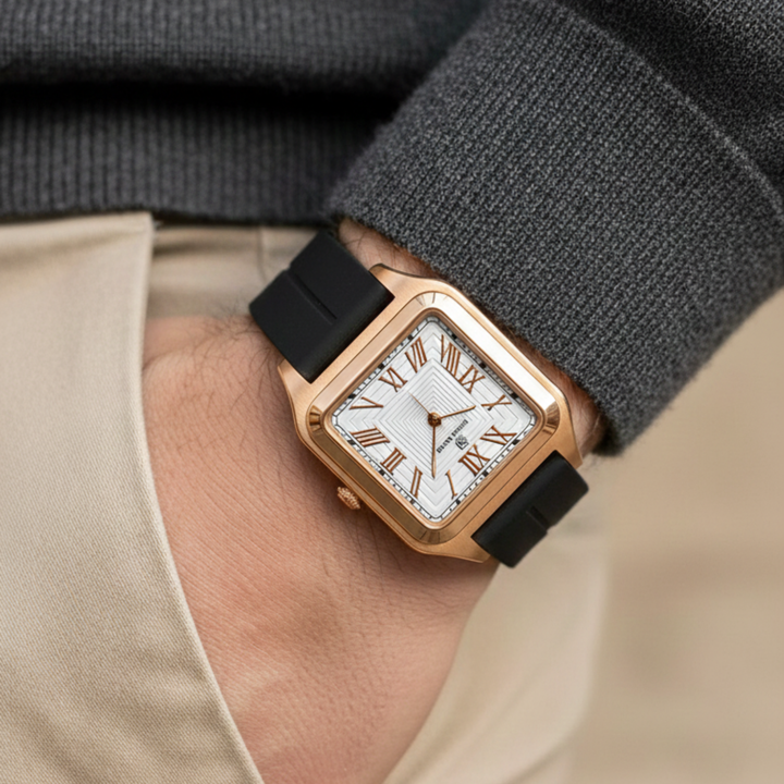 Frost White Square Magnetic Analog