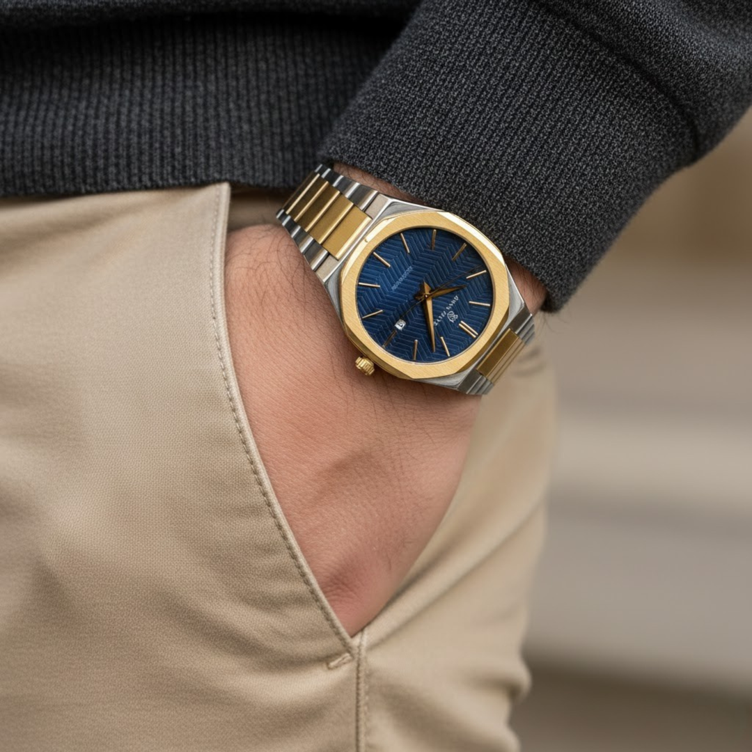 Navy Blue Analog