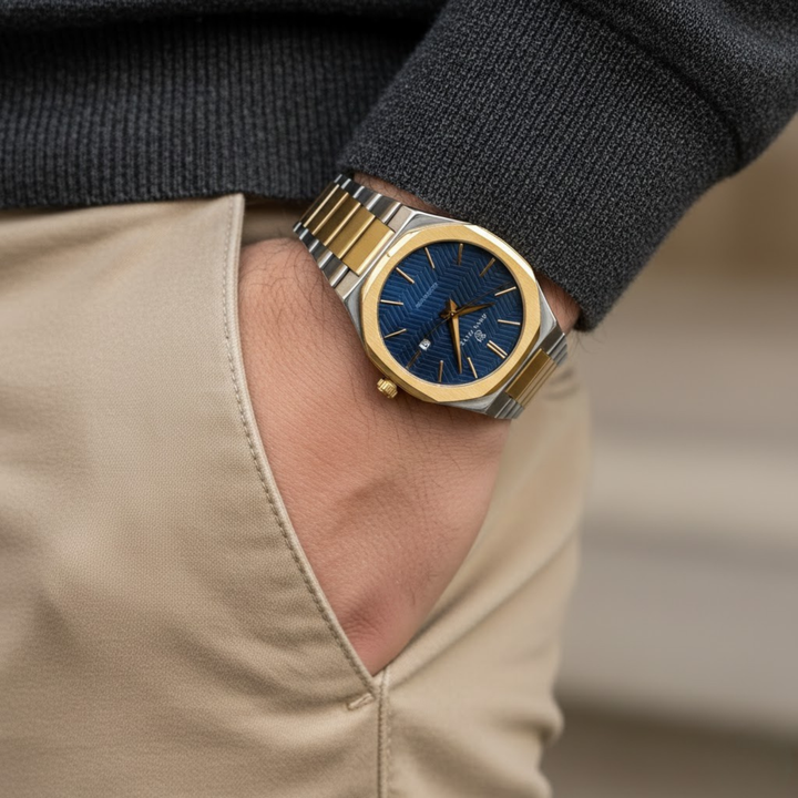 Navy Blue Analog