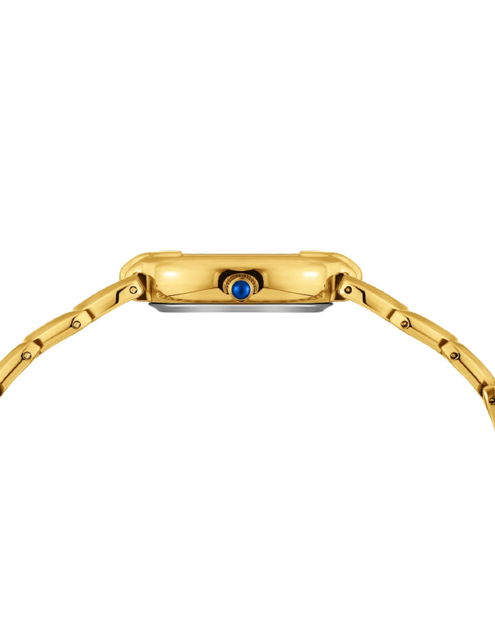 Sansi Mayo VETRA Black Dial Gold Stainless Steel Women's  Watch