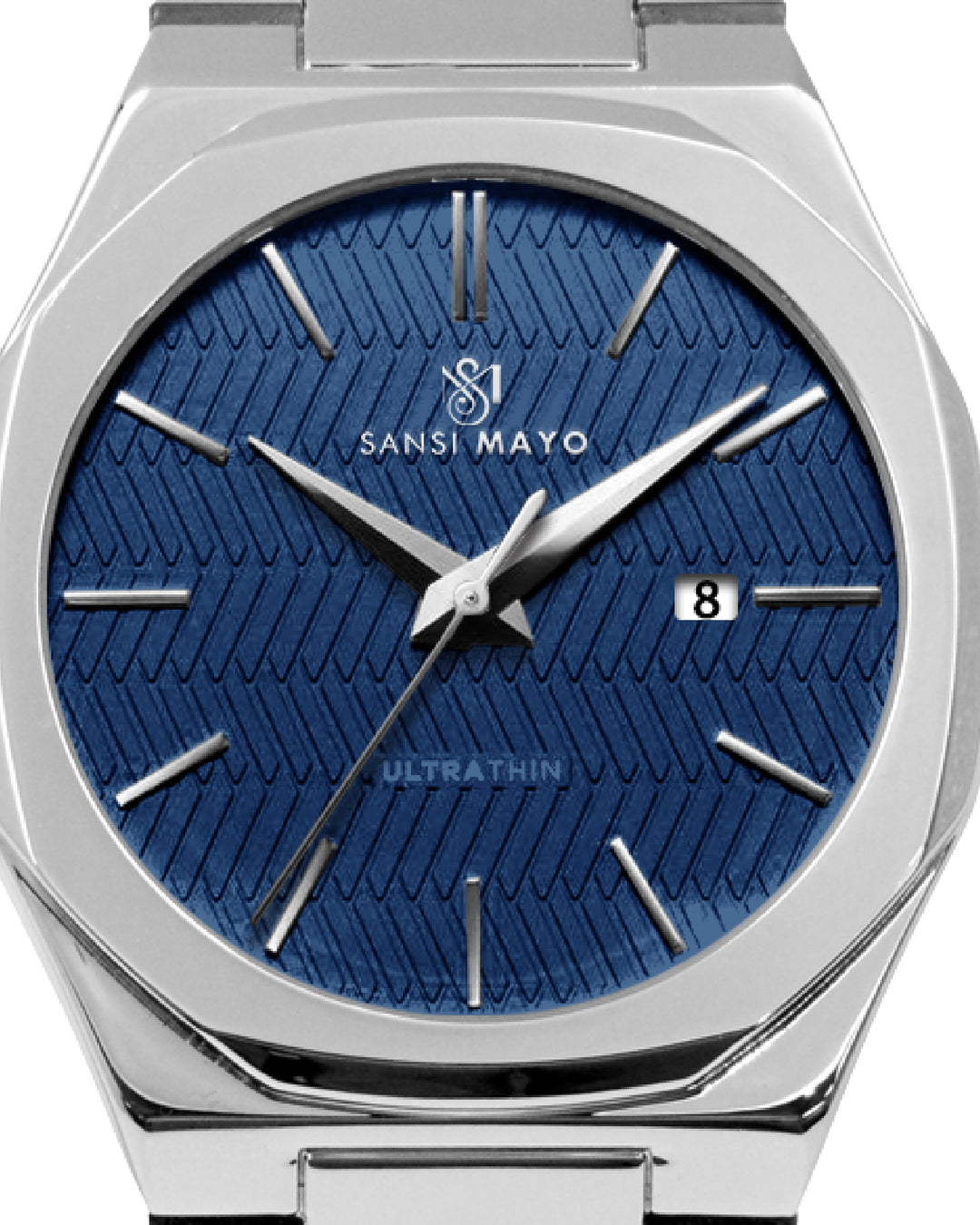 Navy Silver Analog