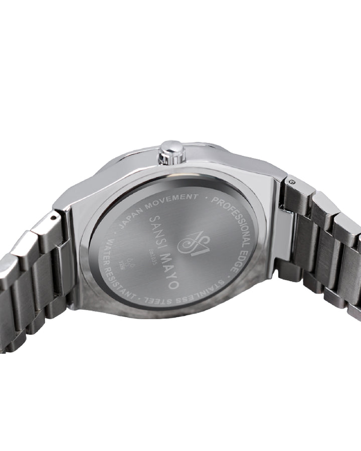 Navy Silver Analog