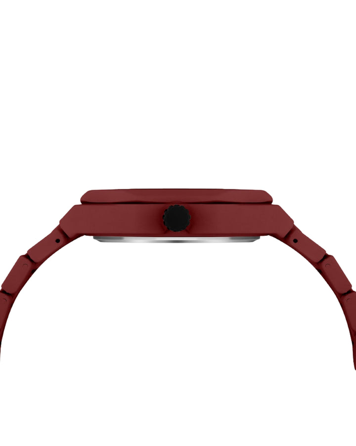 Carnival Dulex Rust Maroon Quartz Watch