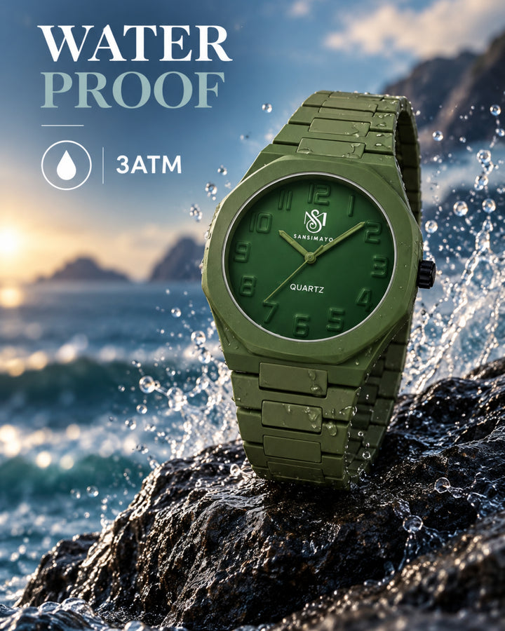 Carnival DulexEmerald Green Quartz Watch