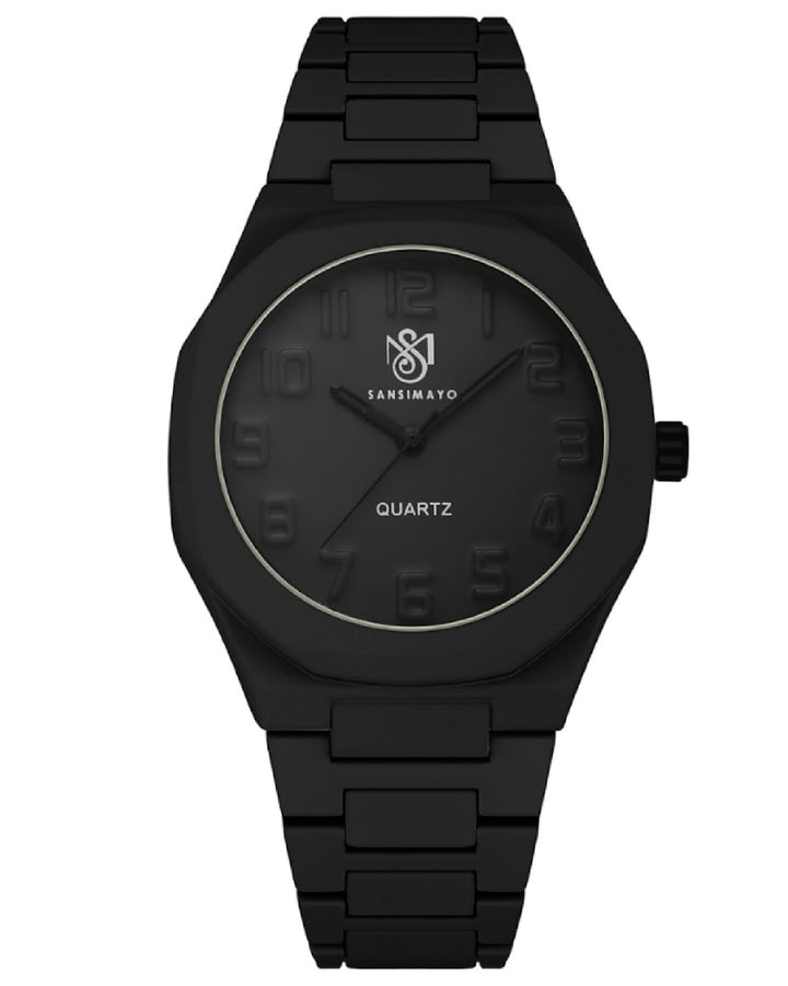 Carnival Dulex Jet Black Quartz Watch