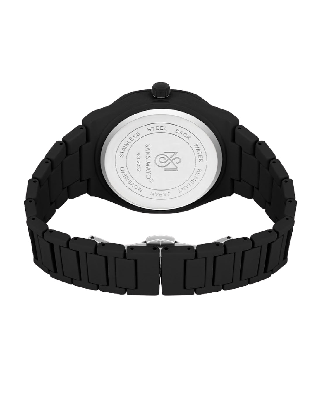 Carnival Dulex Jet Black Quartz Watch