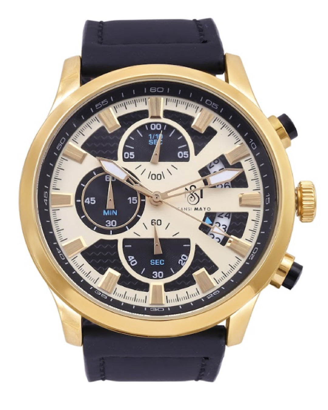 Two-Tone Gold Wrist Watch
