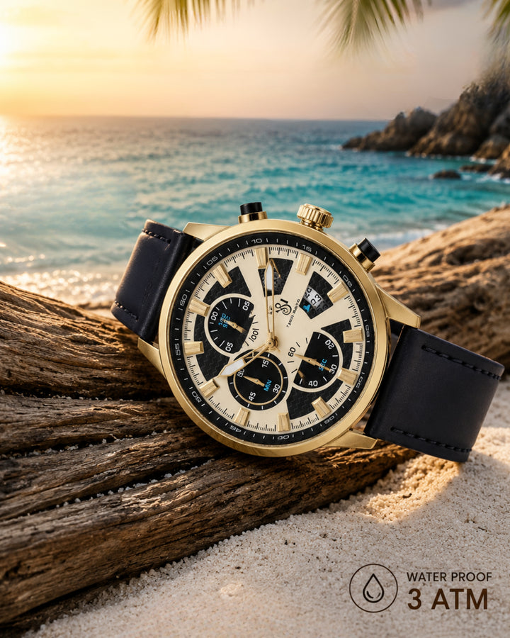 Two-Tone Gold Wrist Watch