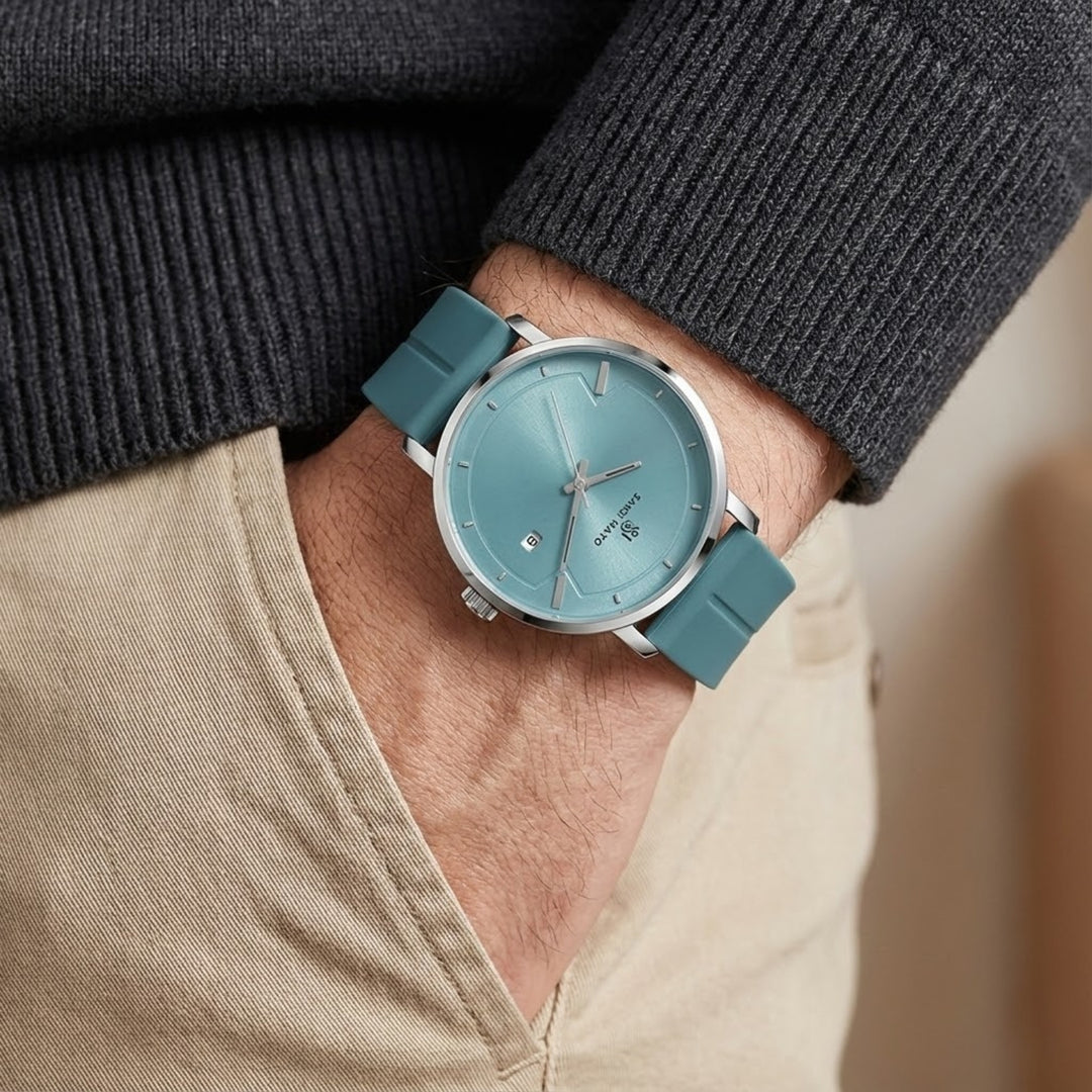 Teal Breeze Magnetic Lock Analog