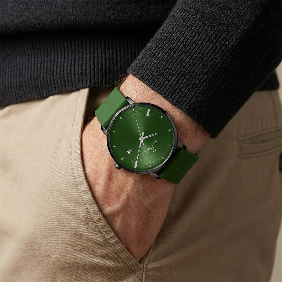 Emerald Green Magnetic Lock Analog