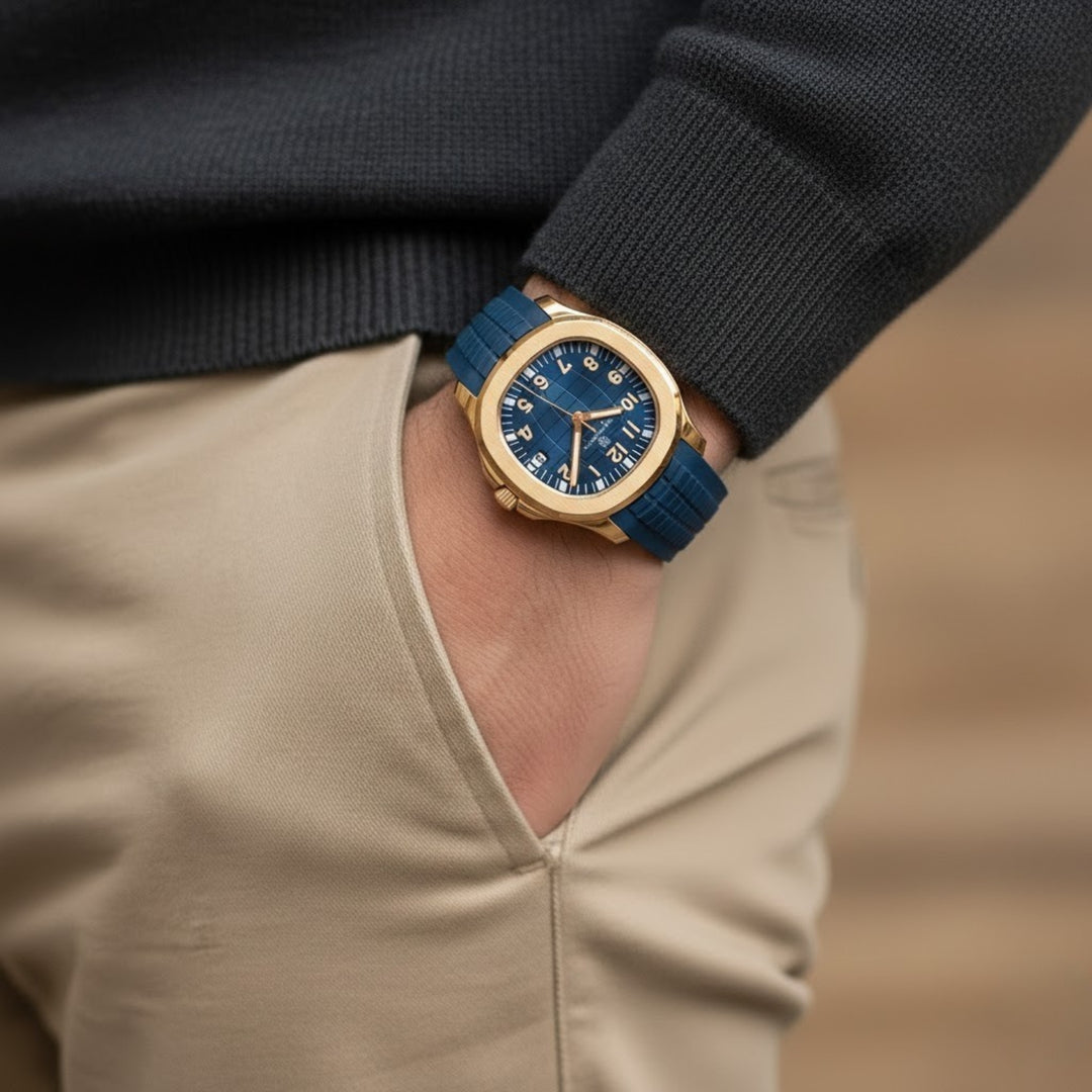 Ocean Blue Gold Analog