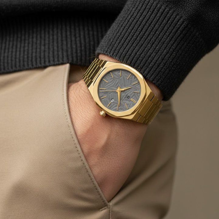 Graphite Grey Two-Tone Analog