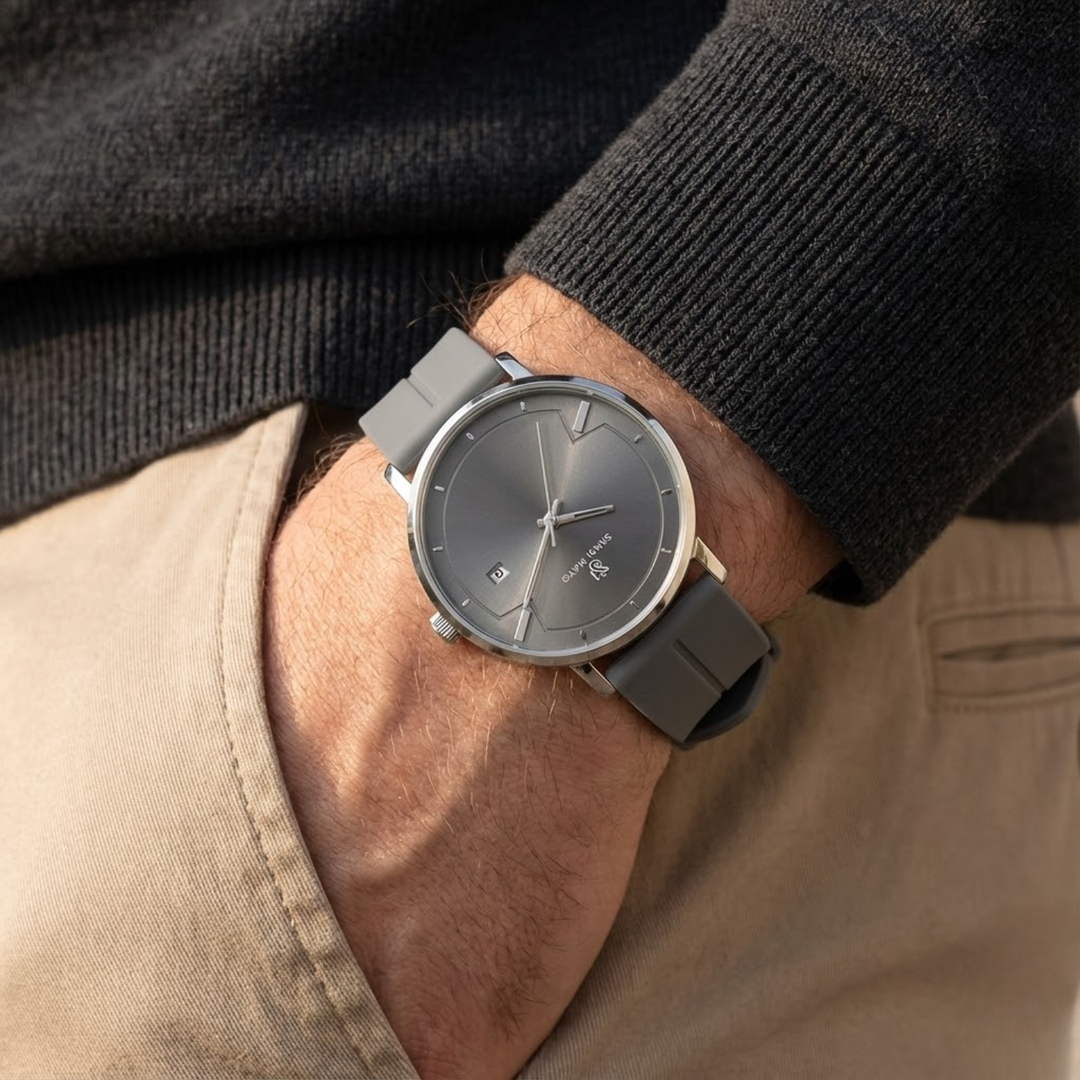 Slate Grey Magnetic Lock Analog