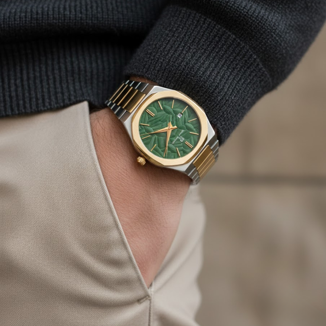 Forest Green Two-Tone Analog