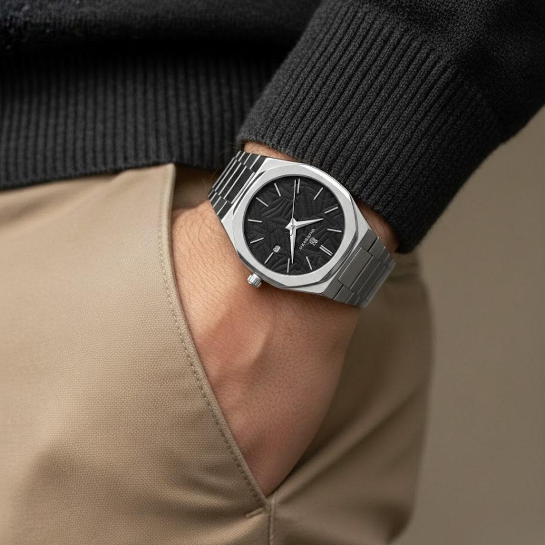 Jet Black Two-Tone Analog