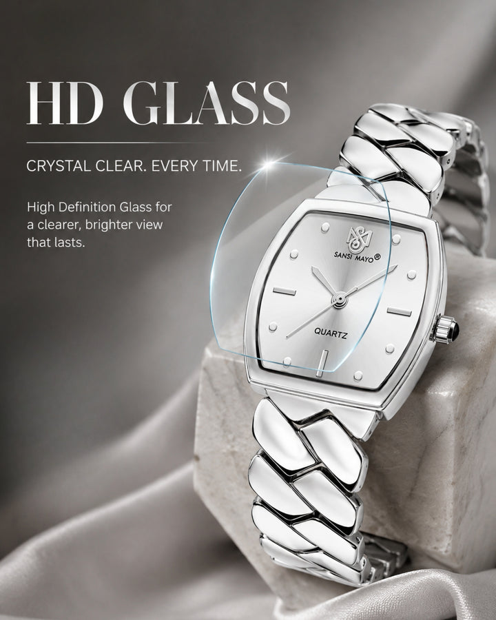 Sansi Mayo NIXIE Sky Blue Dial Stainless Steel Watch