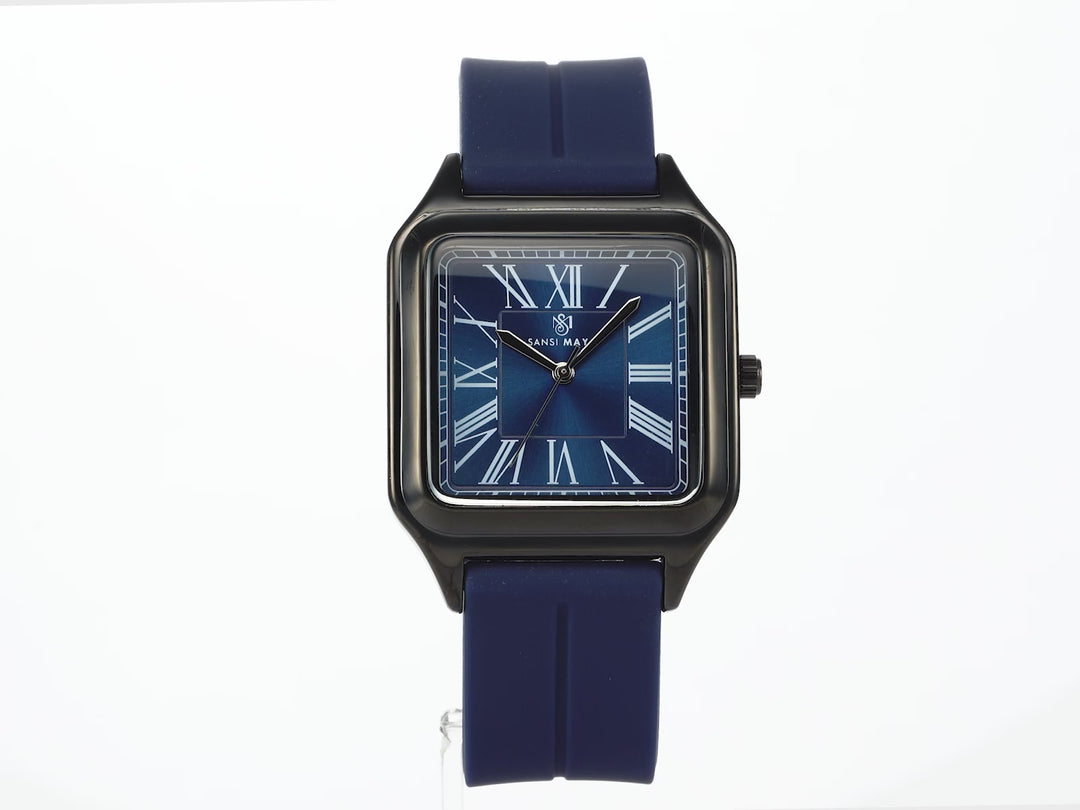 Albert Royal Blue Square Analog