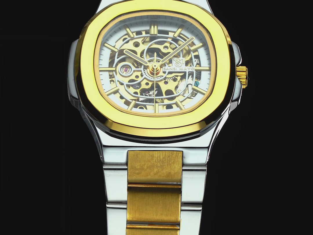 Zeus White-Gold Automatic