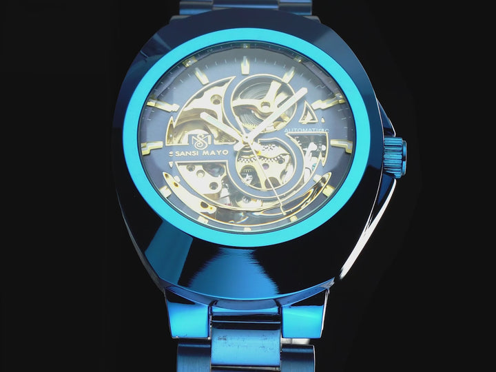 Sansi Mayo alfa auto   blue gold
