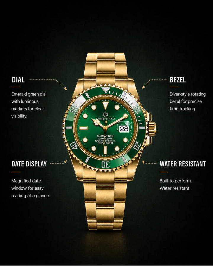 Noir Emerald Green